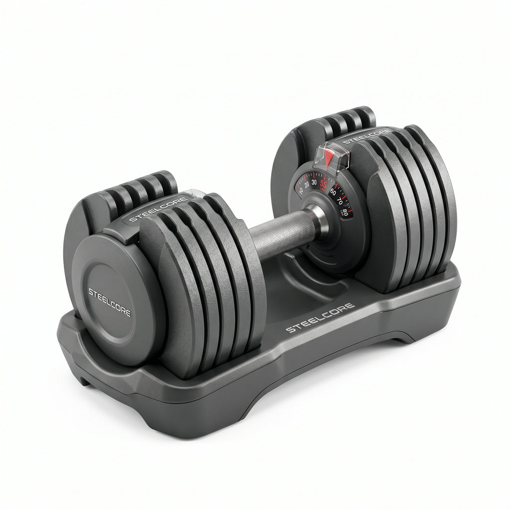 Adjustable Dumbbells Set, Space-Saving Weight Training Dumbbells for Home Gym, Full Body Strength Workout Equipment